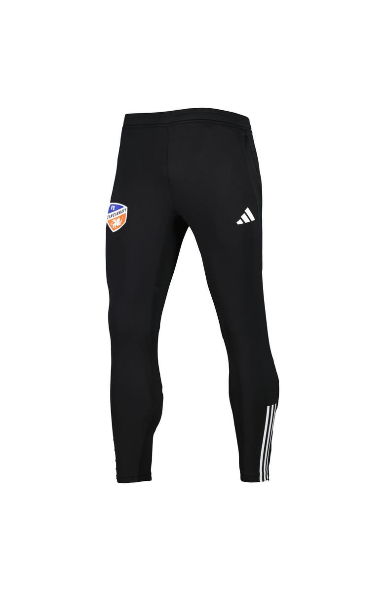 adidas Men's adidas Black FC Cincinnati 2023 On-Field Team Crest AEROREADY Training Pants, Alternate, color,