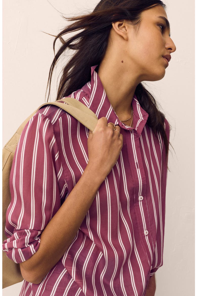 Stripe Shirt, Alternate, color, PINK MIX