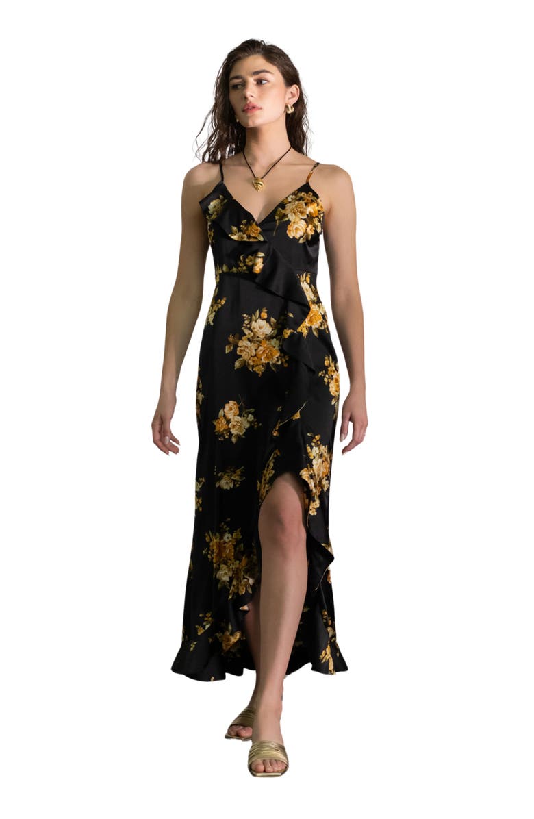 Blu Pepper Floral Maxi Dress, Alternate, color,