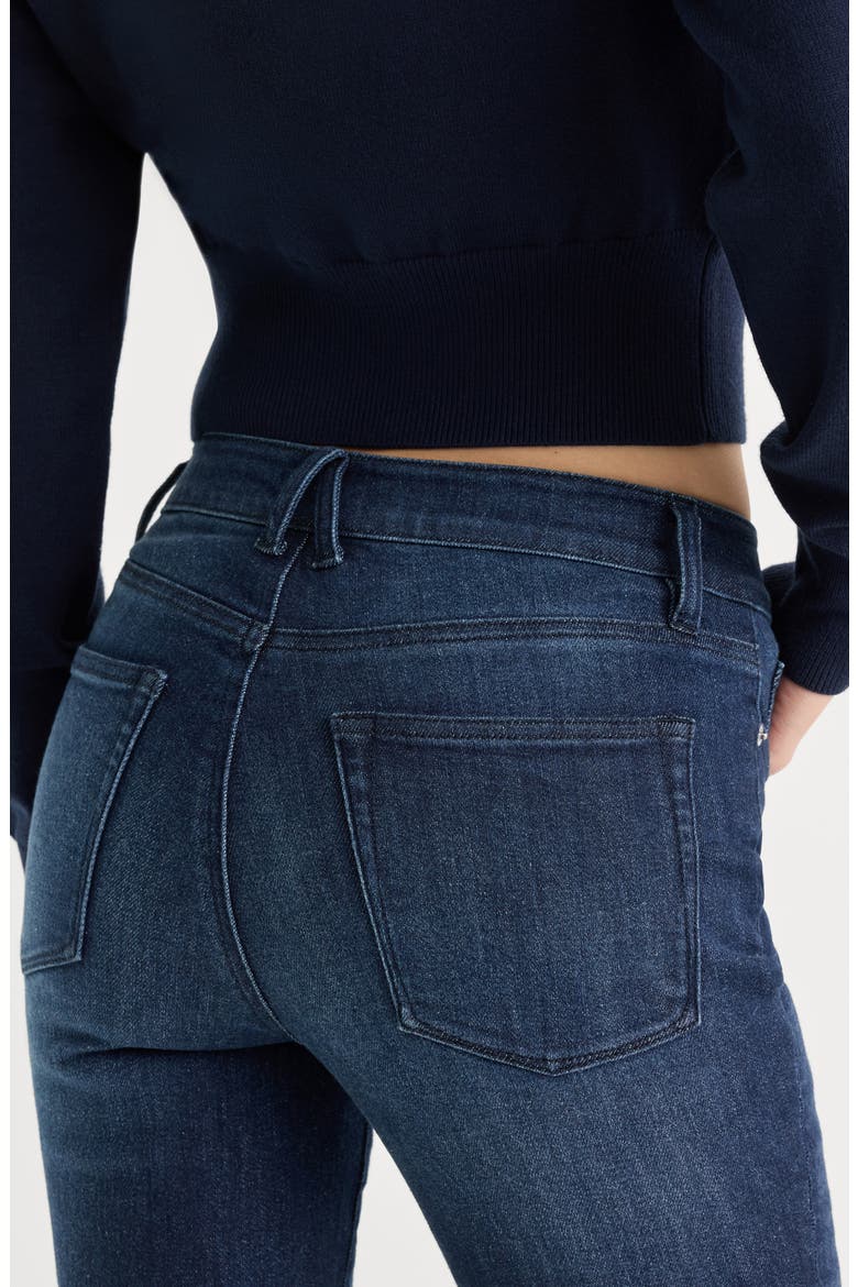 Good Classic High Waist Bootcut Jeans, Alternate, color, SKIPPER