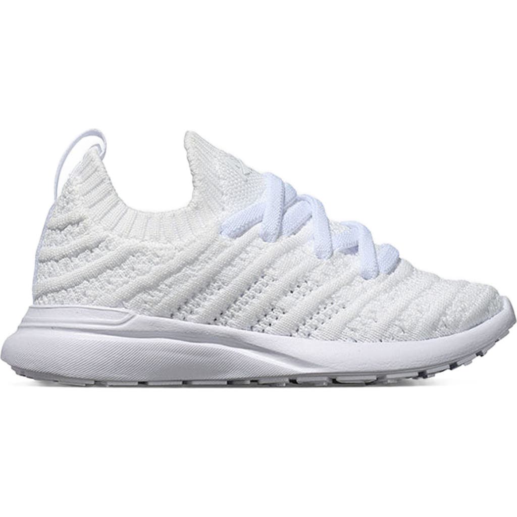 Apl Athletic Propulsion Labs Apl Kid's Techloom Wave Sneakers In White