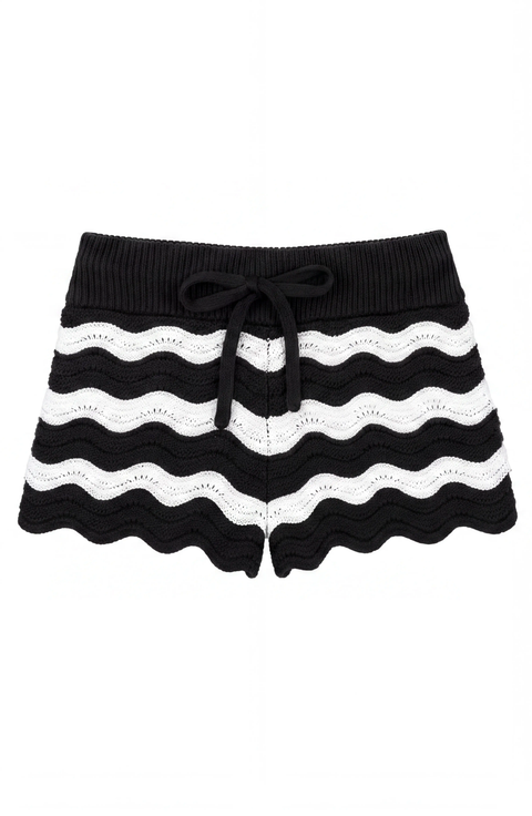 Crochet Knit Shorts