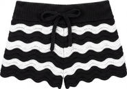 Limeapple Crochet Knit Shorts