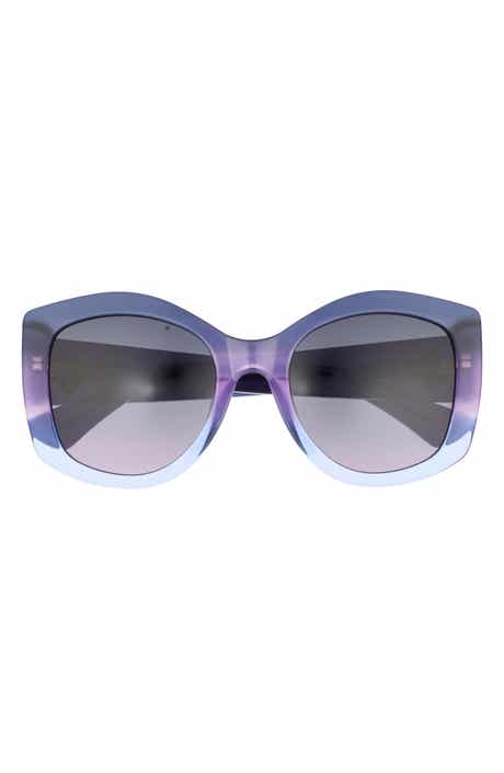 53mm Gradient Cat Eye Sunglasses
