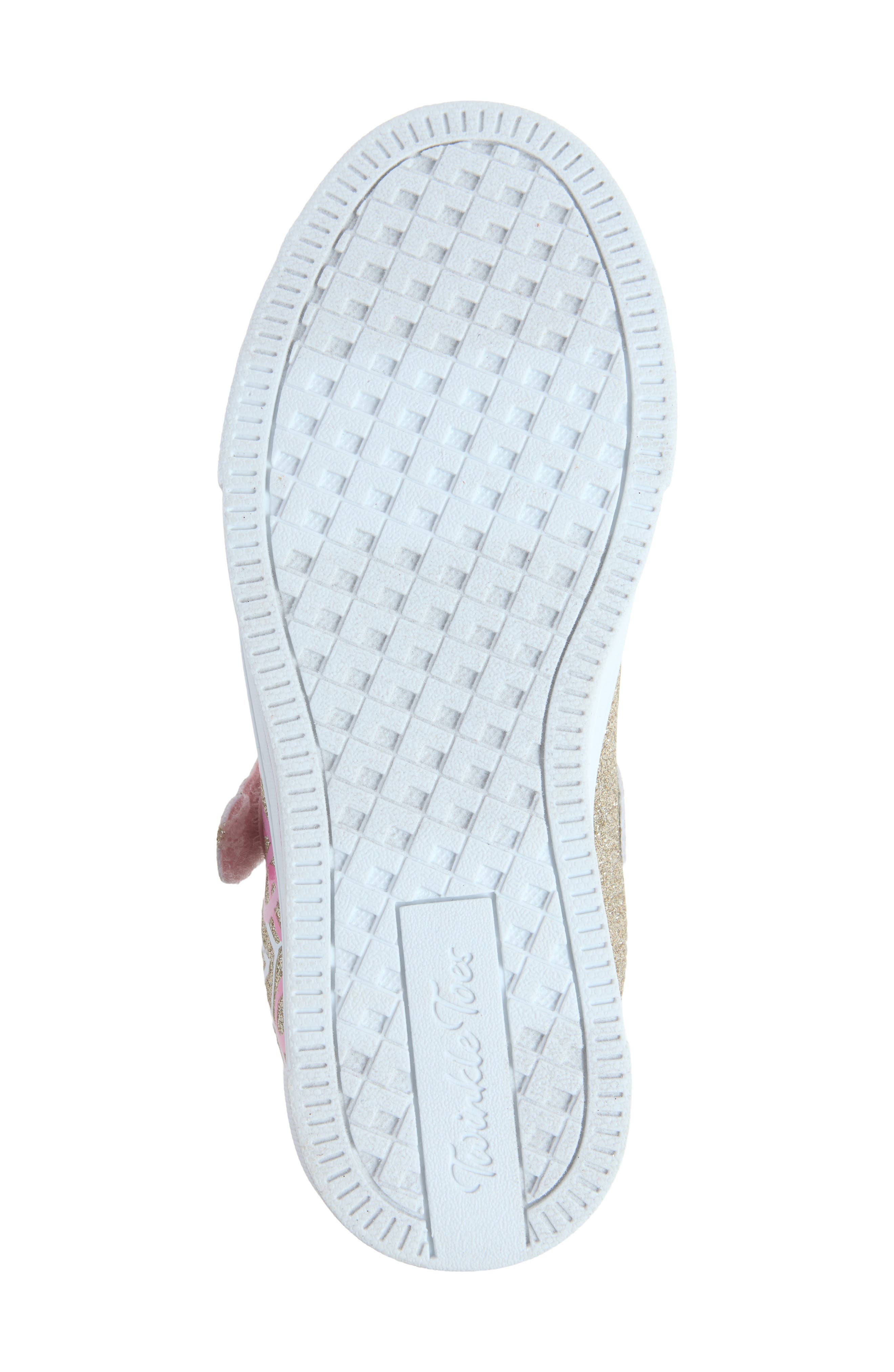 Kids' Twinkle Toes® x JGoldcrown Twinkle Sparks Love Medley Light-Up Sneaker, Alternate, color, GDMT