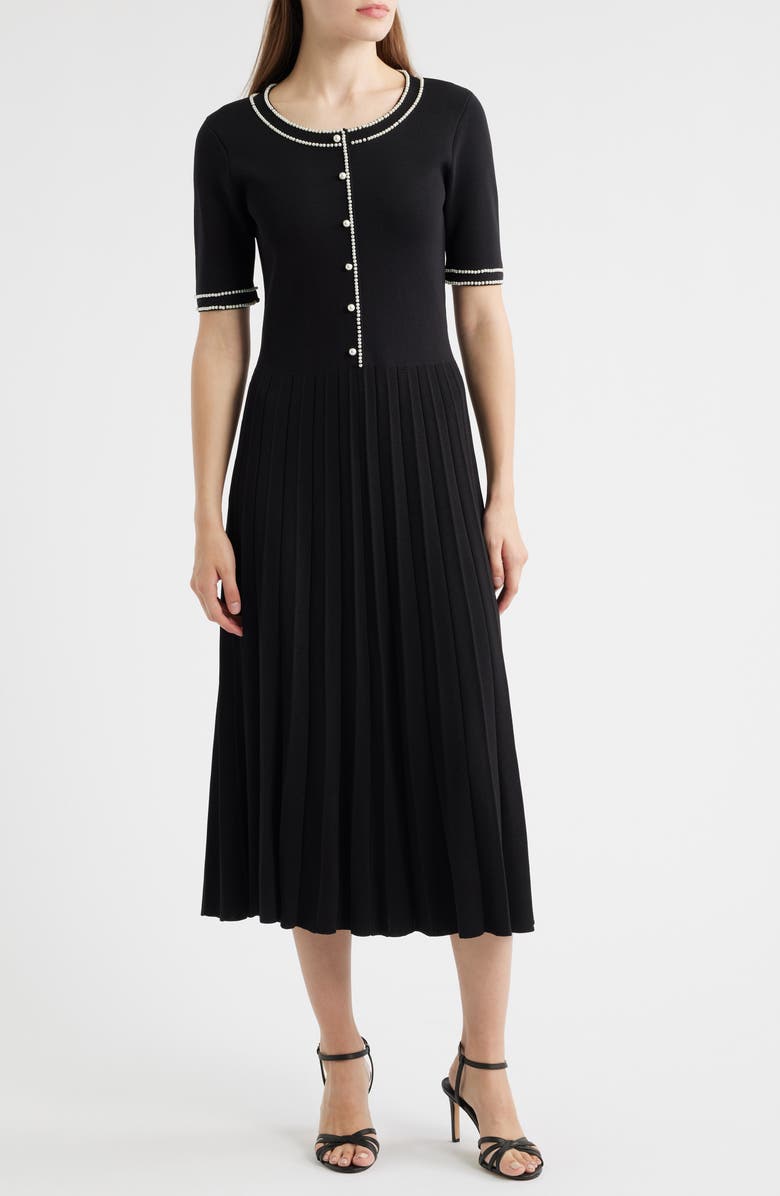 Elie Tahari The Leona Sweater Dress, Main, color,