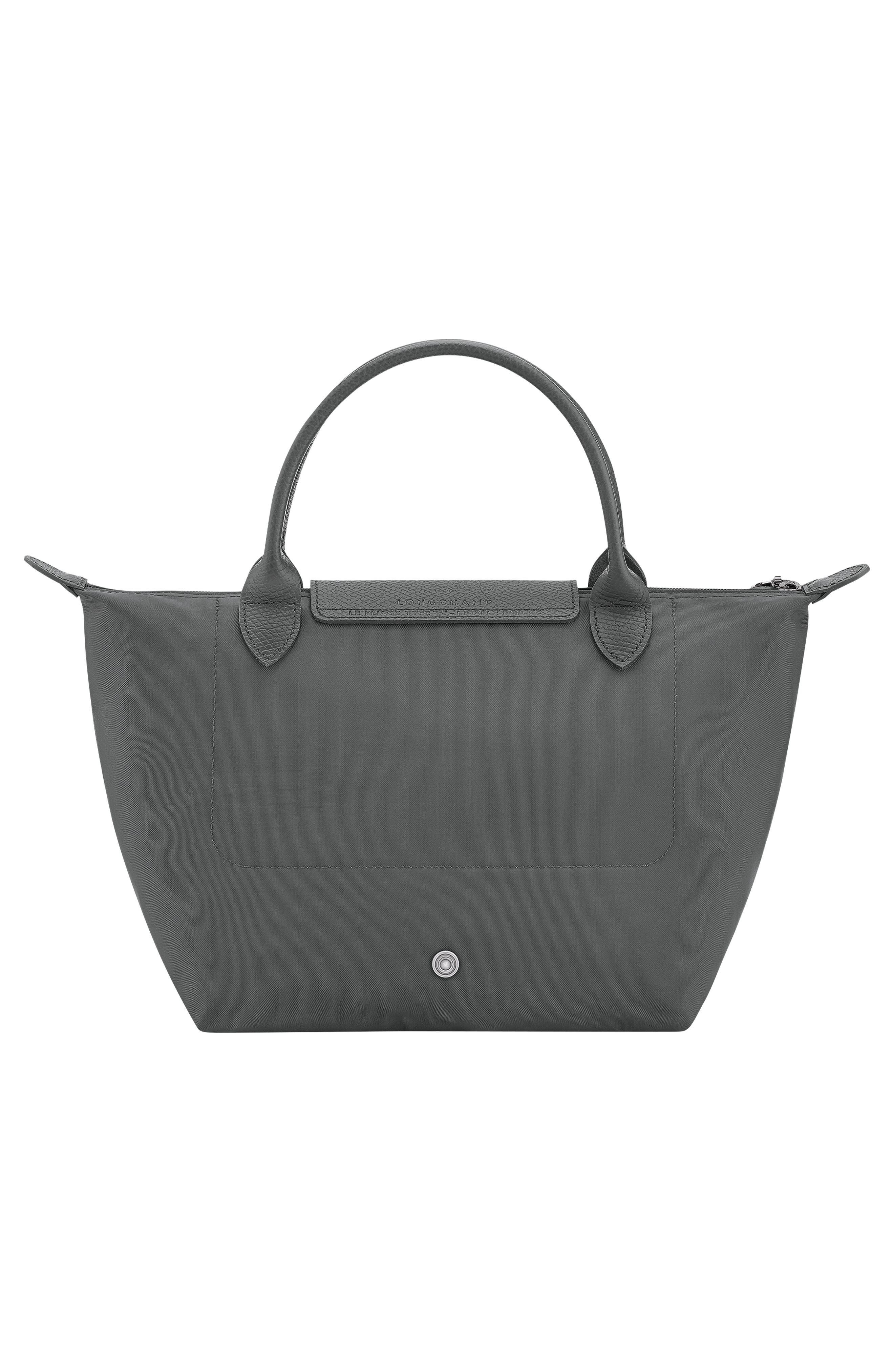 Longchamp Small Le Pliage One Top Handle Bag, Alternate, color, Anthracite