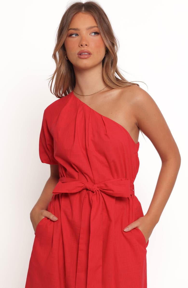 Roma One-Shoulder Dress