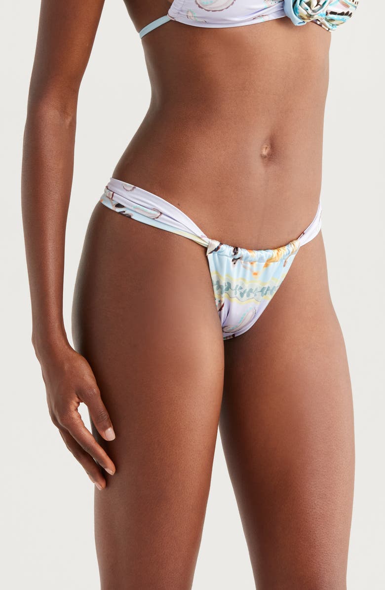 MONTCE St. Barths Sandra Floral Bikini Bottoms, Alternate, color, St. Barths Floral