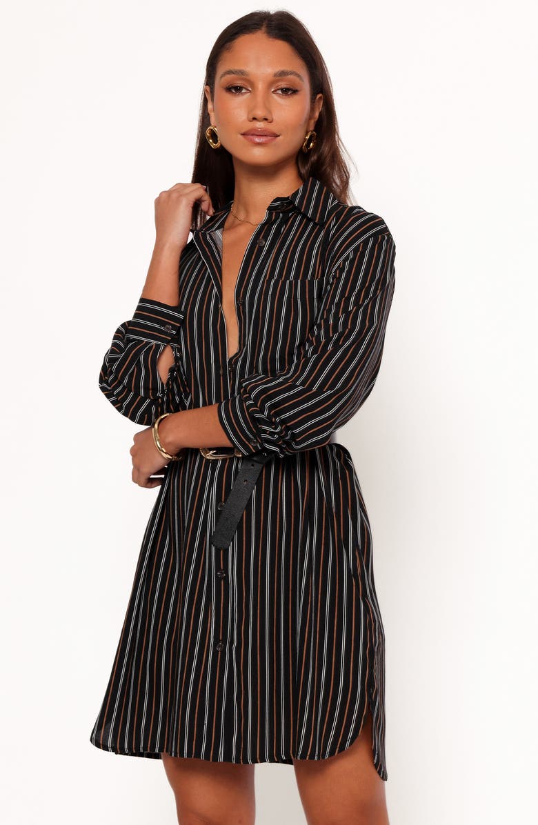 Petal & Pup Elsa Stripe Shirtdress, Alternate, color,