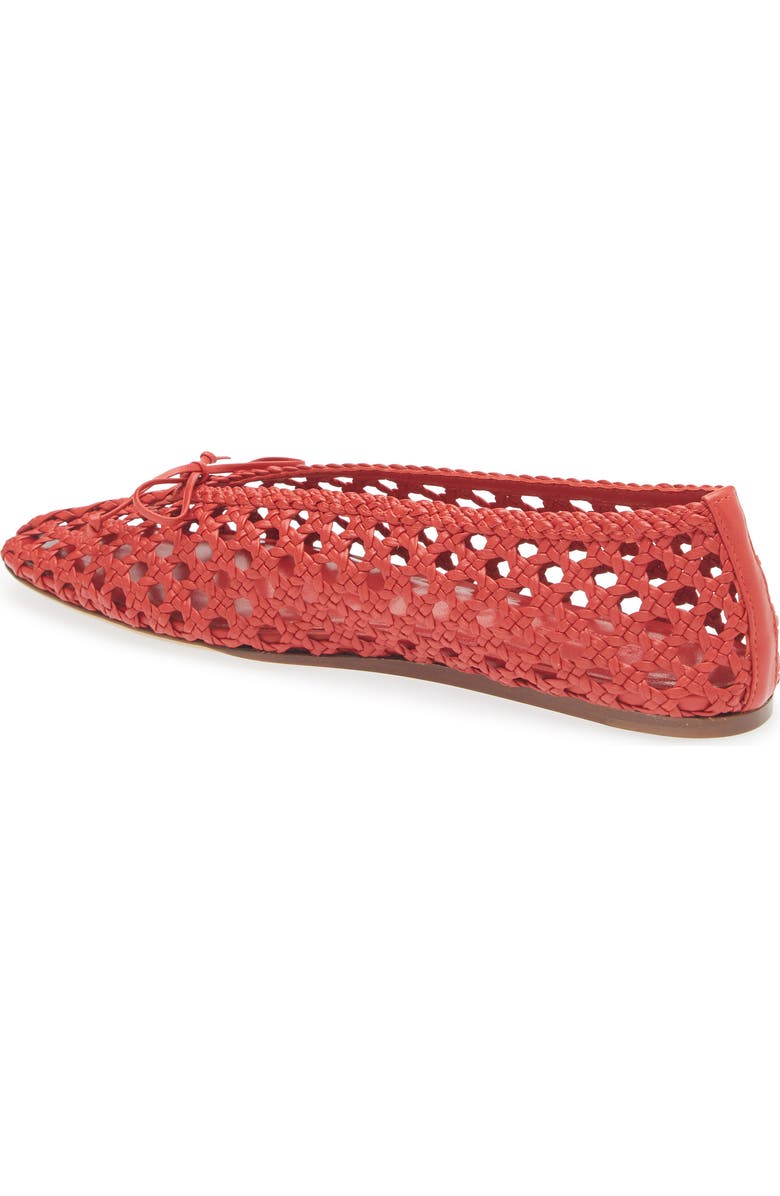 Le Monde Béryl Regency Woven Flat, Alternate, color, Crimson Red