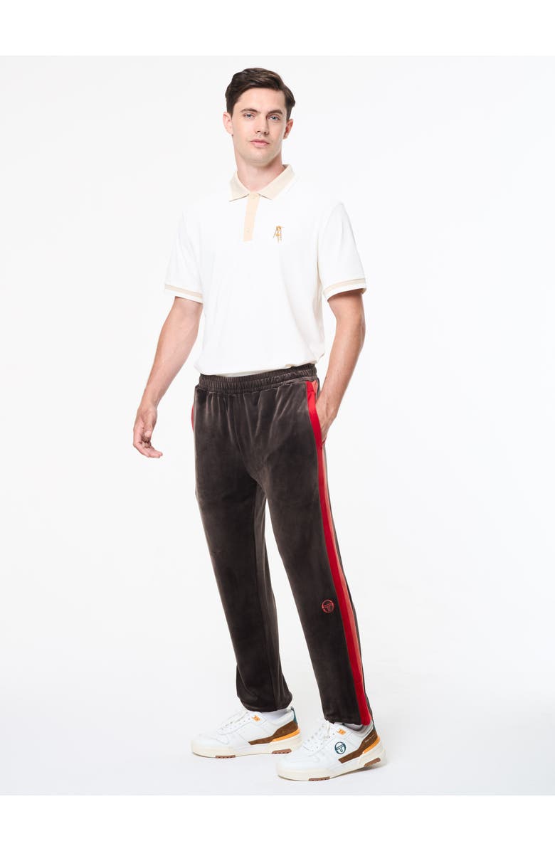 Sergio Tacchini Banda Velour Track Pant, Alternate, color, Mulch