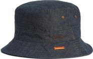 Barbour Transport Showerproof Denim Bucket Hat