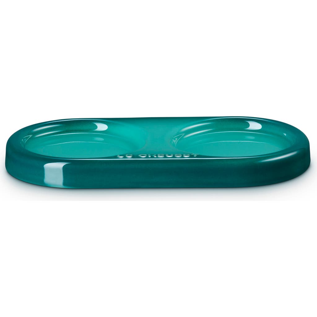 Le Creuset Stoneware Mill Tray In Blue