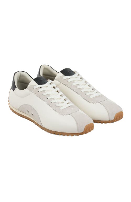 Sandro Leather Sneakers In Multi