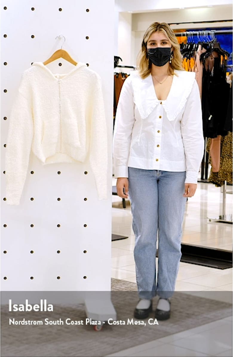 Cozy Knit Zip Hoodie, sales video thumbnail