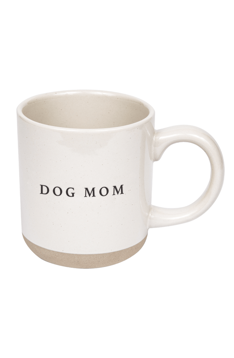 SWEET WATER DECOR Stoneware Pattern Coffee Mug, Main, color, Dog Mom