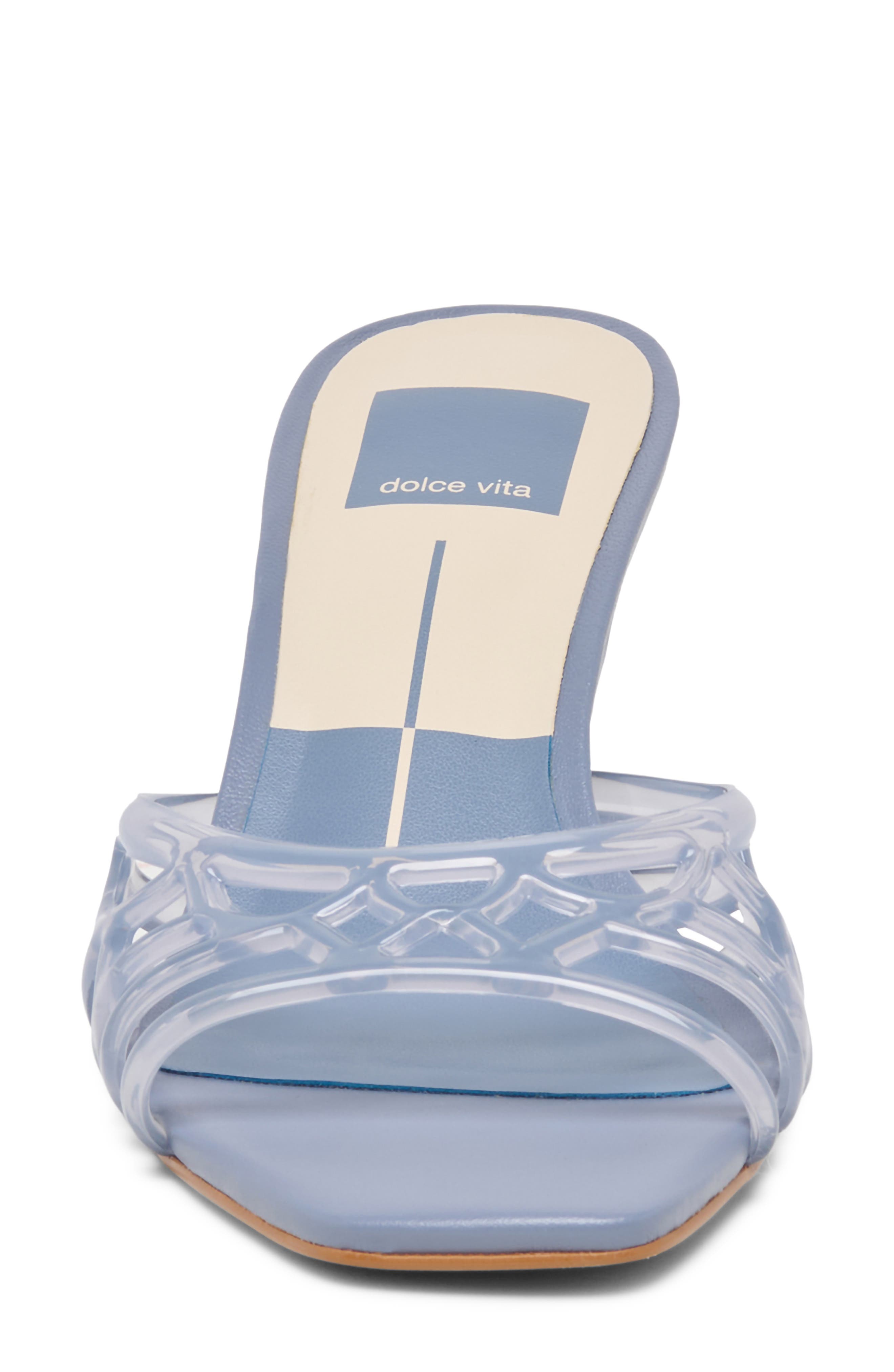 Galae Slide Sandal, Alternate, color, DUSTY BLUE JELLY