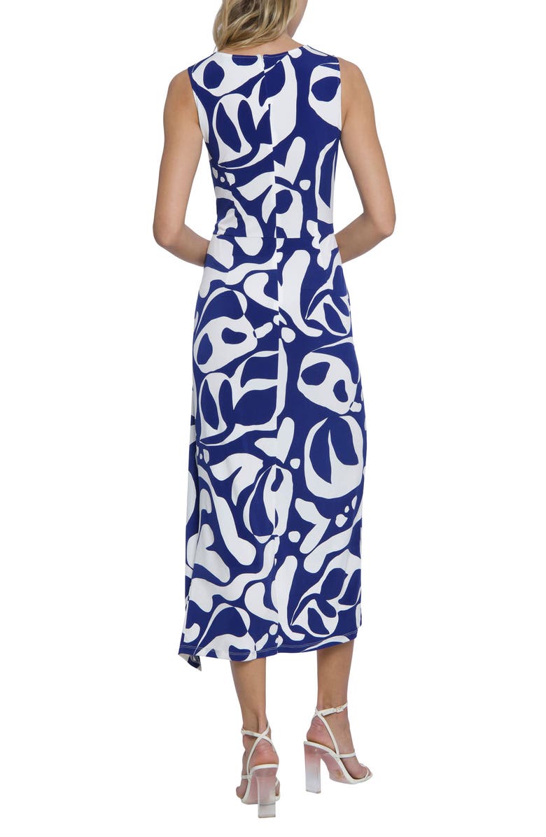 DONNA MORGAN FOR MAGGY O-Ring High-Low Cocktail Dress, Alternate, color,