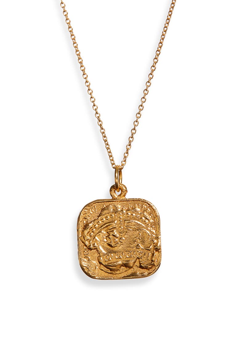 The Infernal Storm Necklace, Main, color, GOLD