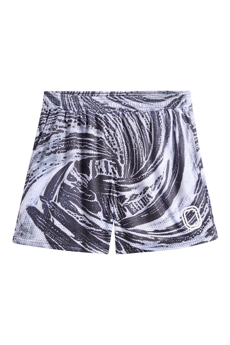 Splash Mesh Shorts, Alternate, color, BLACK
