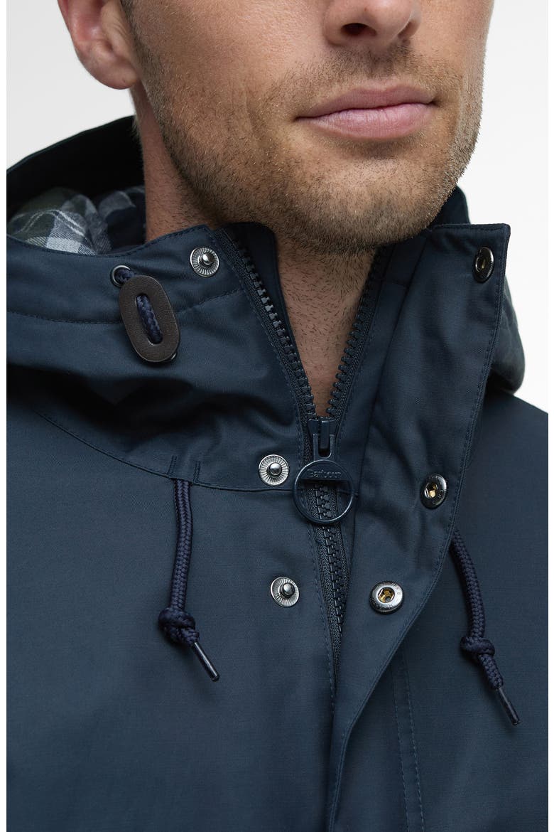 Modern Lorden Waterproof Hooded Jacket, Alternate, color, NAVY