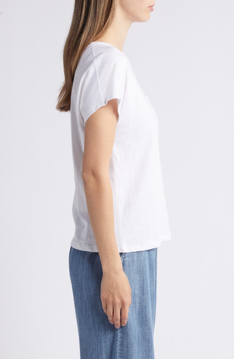 Hatley Cotton & Linen Pocket T-Shirt, Alternate, color,