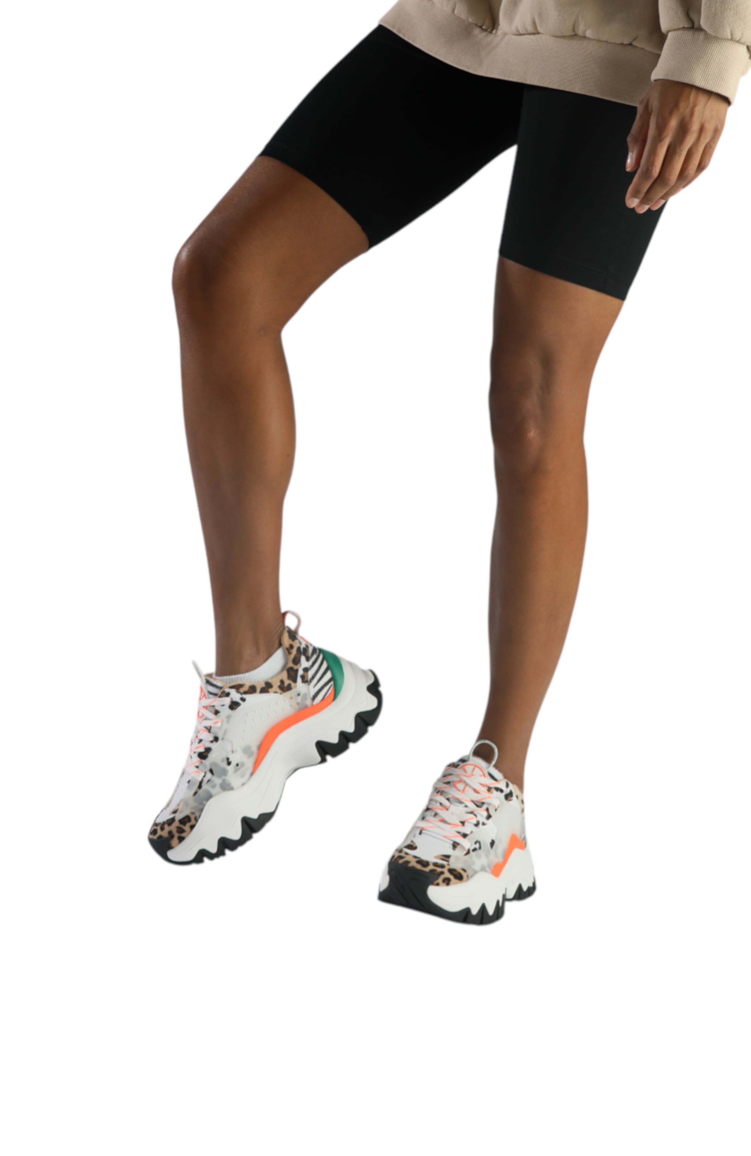 Buffalo Boots Trail Sneaker, Alternate, color, White Animal Mix