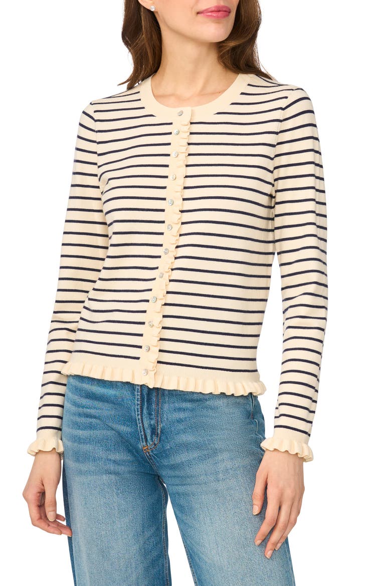 Ruffle Cardigan, Main, color, ANGORA
