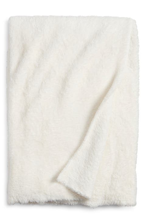 Nestle Faux Fur Throw Blanket