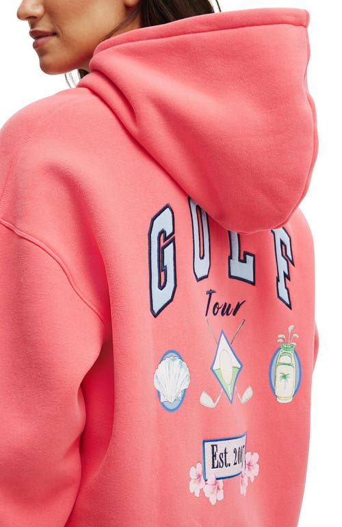 COTTON ON BODY ACTIVE PLUSH PREMIUM GRAPHIC HOODIE