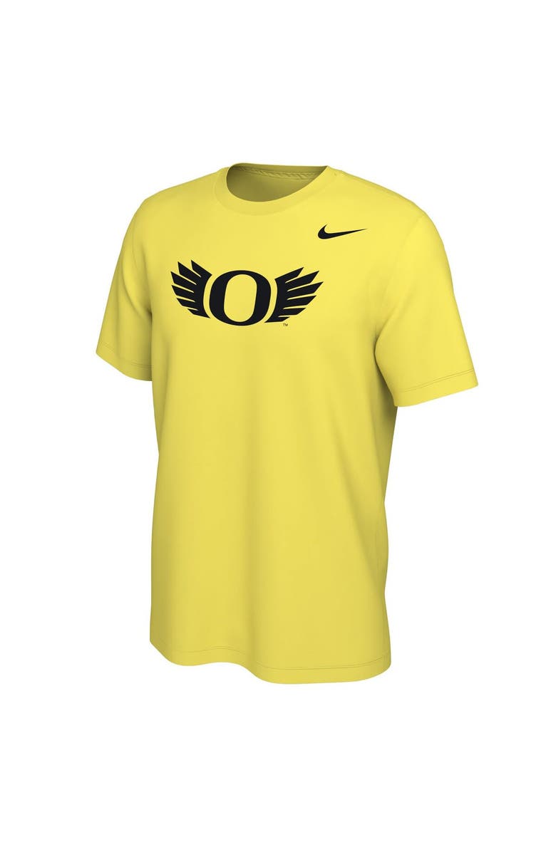 Nike Men's Nike Yellow Oregon Ducks Wings T-Shirt, Alternate, color, 