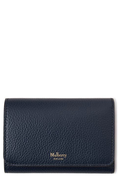 Continental Leather Trifold Wallet