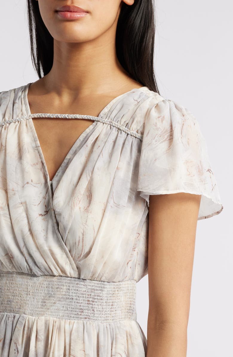 Claire Flutter Sleeve Dress