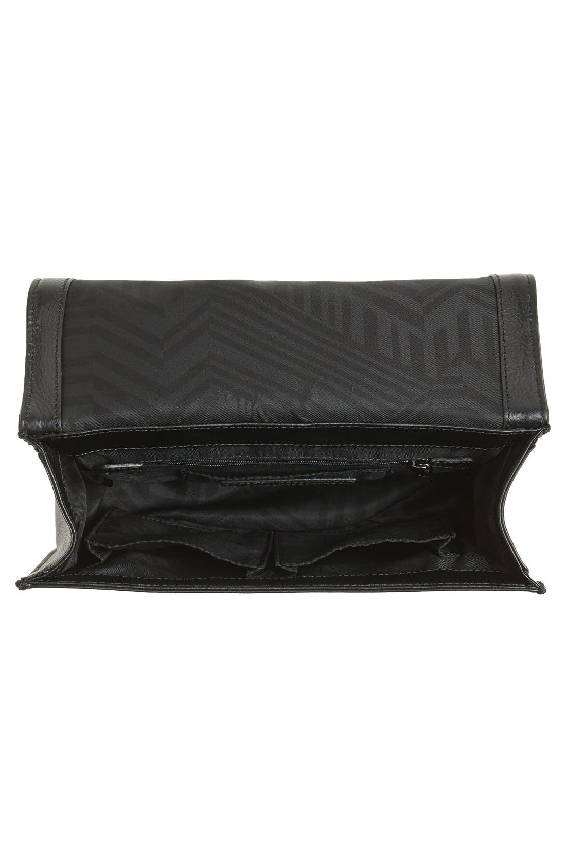 Rebecca Minkoff Love Floral Appliqué Crossbody Bag, Alternate, color, 