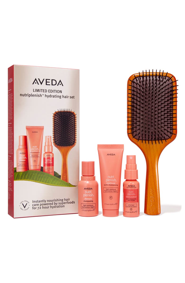 Aveda nutriplenish<sup>™</sup> Light Moisture Hydrating Hair Set $76 Value, Alternate, color, 
