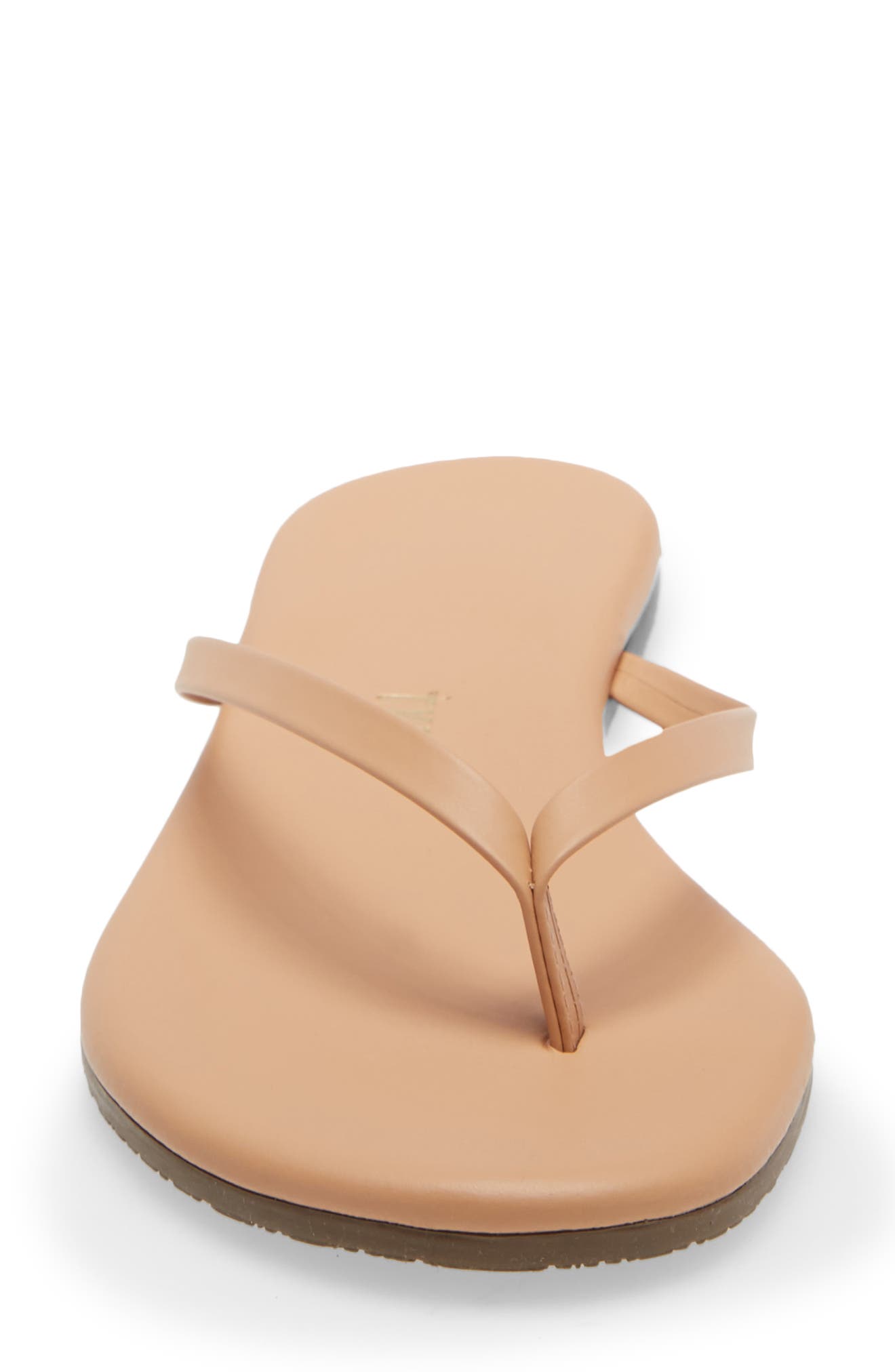 Foundations Matte Flip Flop, Alternate, color, HAZELBERRY