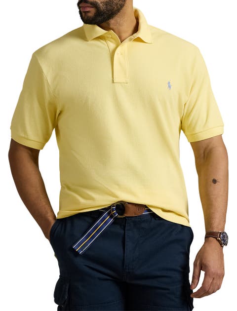 Big & Tall Mesh Polo Shirt