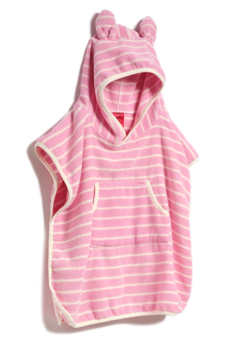 Kids' Character Hooded Towel, Alternate, color, PINK