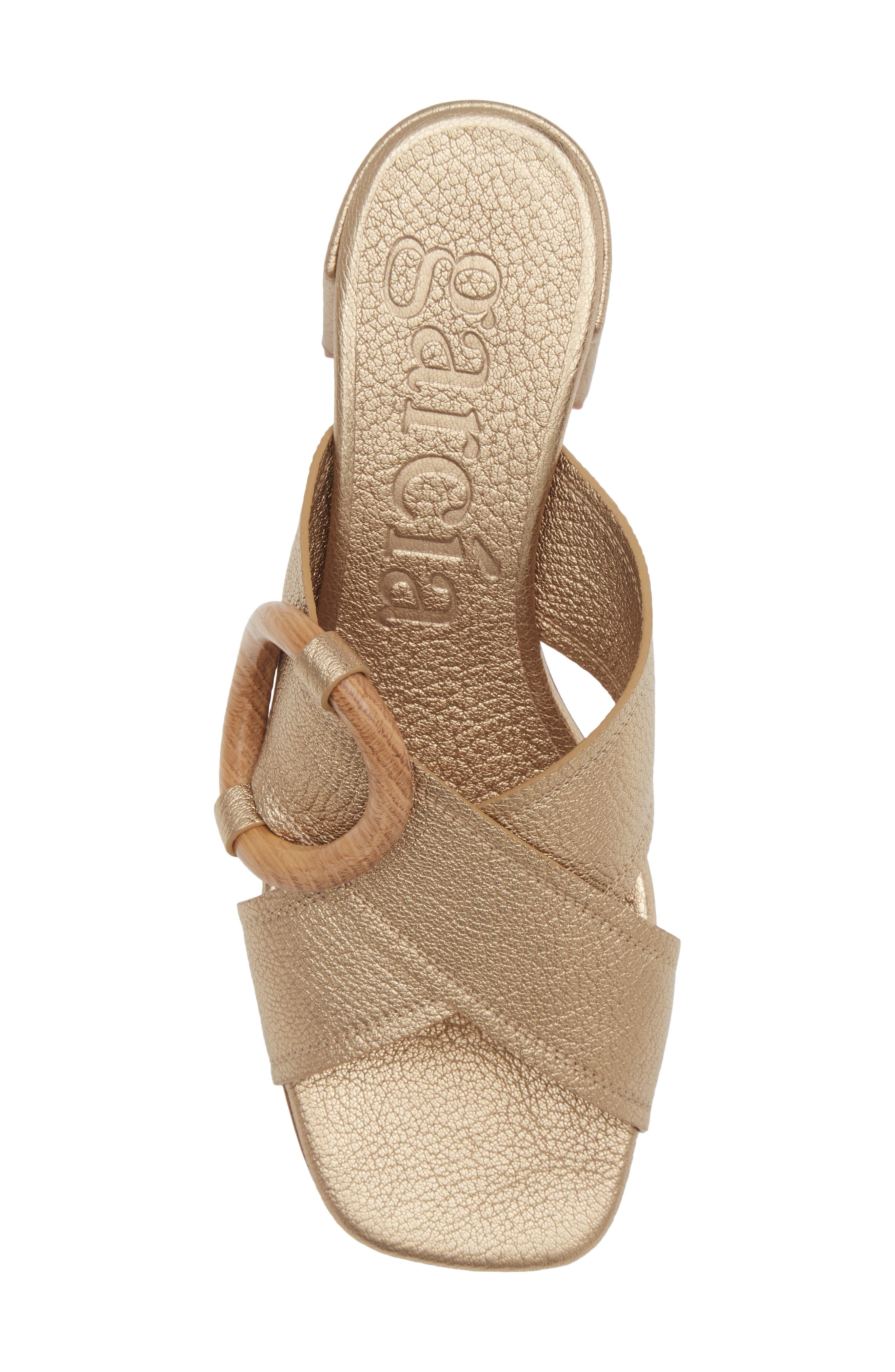 Pedro Garcia Uxia Slide Sandal, Alternate, color, Nugget Petitgrain-Oak