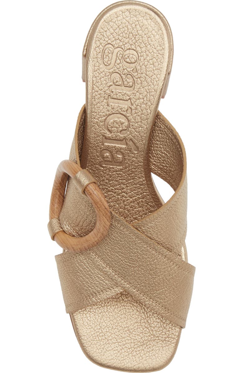 Pedro Garcia Uxia Slide Sandal, Alternate, color, Nugget Petitgrain-Oak