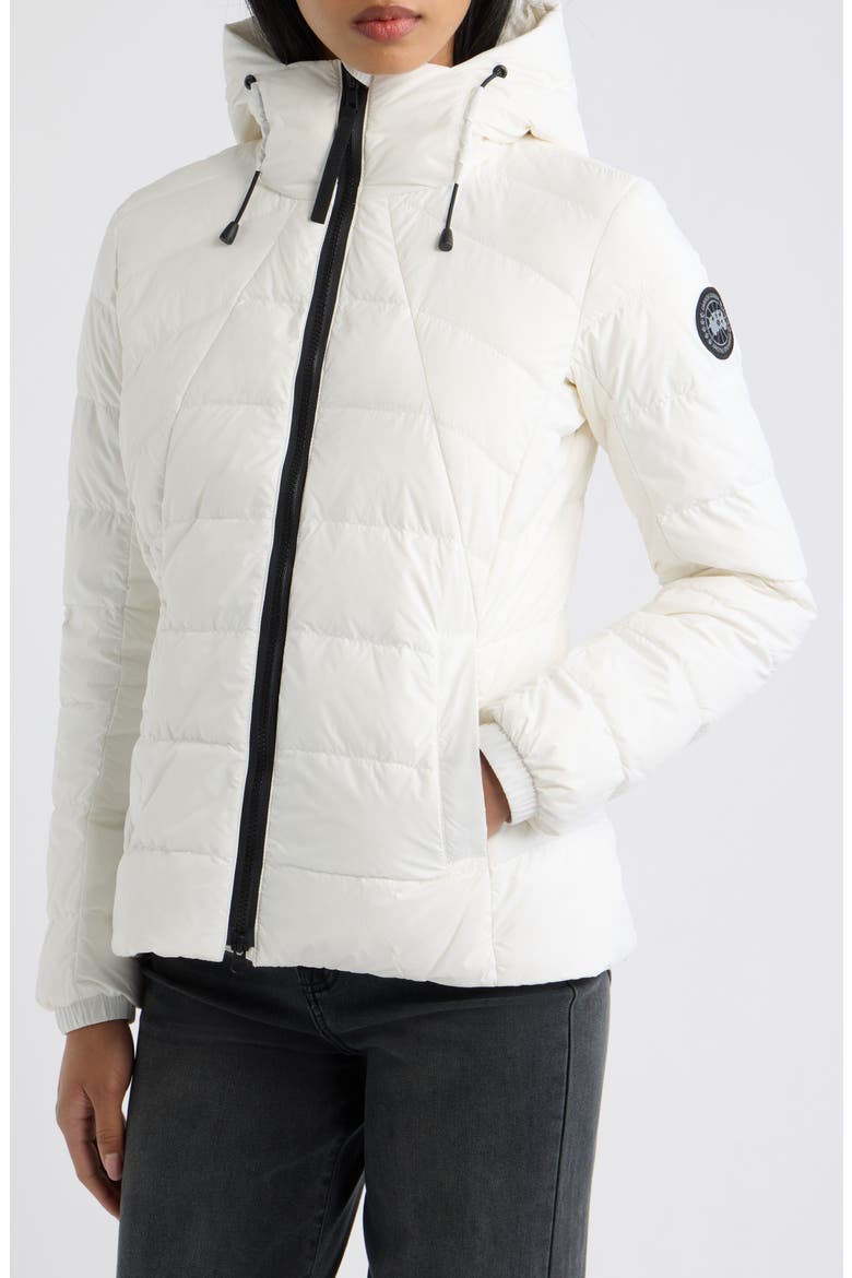 Abbott Hooded 750 Fill Power Down Jacket, Main, color, NRTH STAR WH