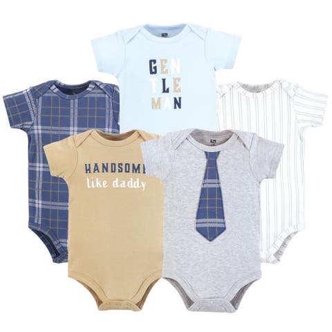 Essential Cotton Bodysuits 5-Piece Set