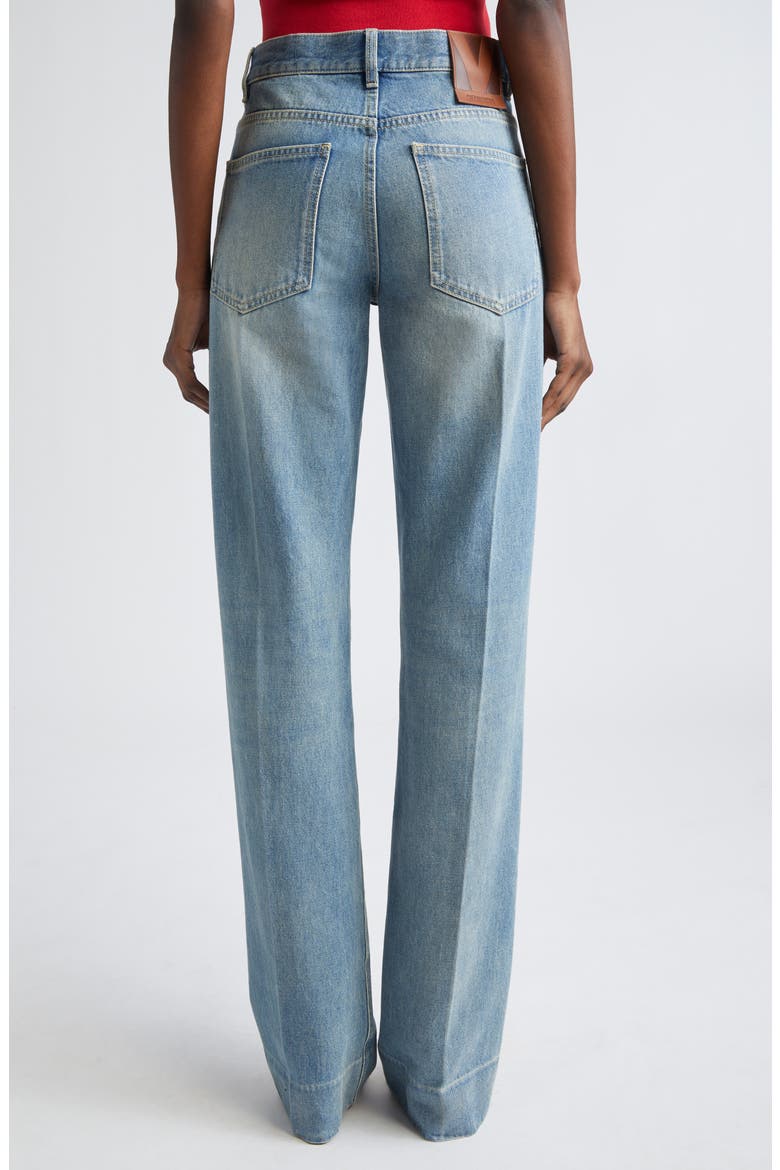 Straight Leg Jeans, Alternate, color, MEDIUM BLUE