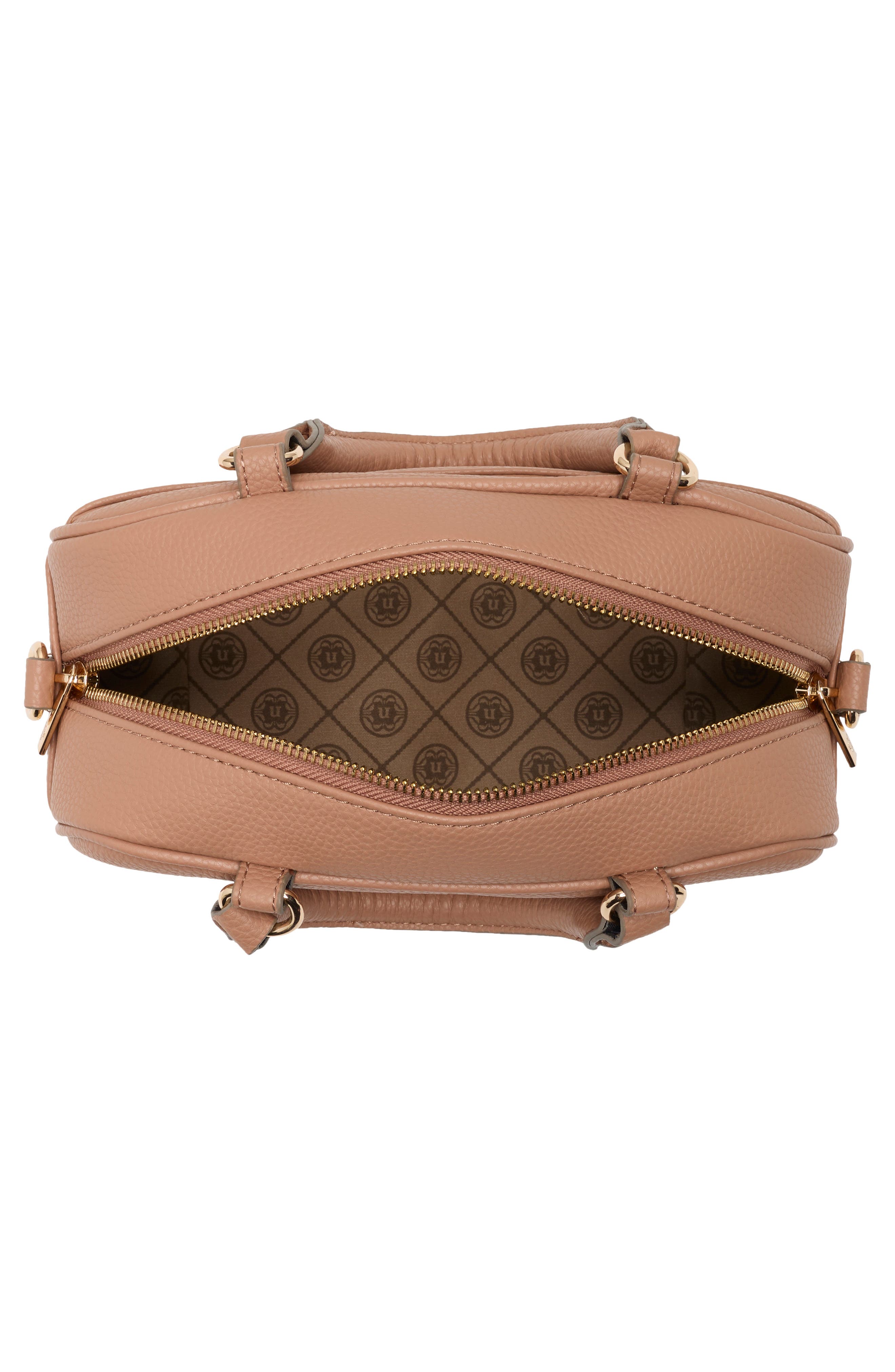 Ellah Mini Convertible Satchel Bag, Alternate, color, MOCHA MOUSSE
