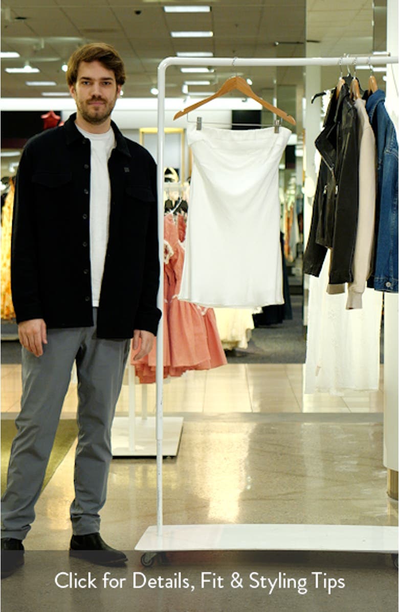 Phillipa Strapless Satin Minidress, sales video thumbnail