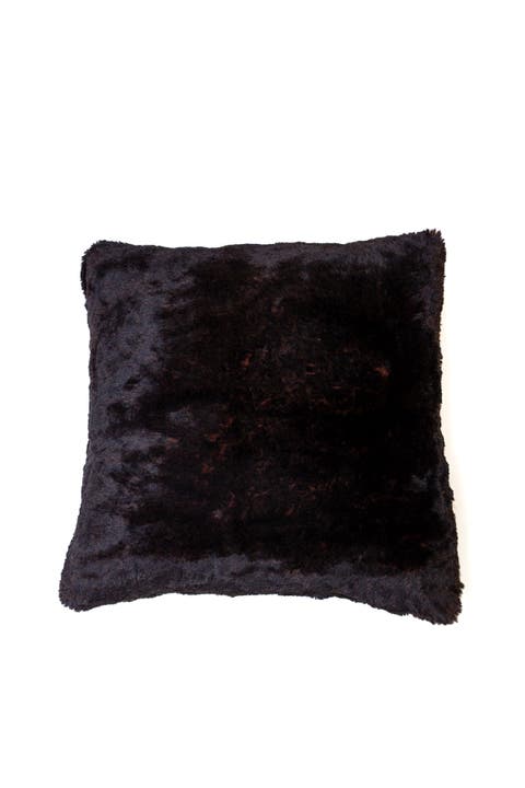 Big Sur Serenity Faux Fur Accent Pillow