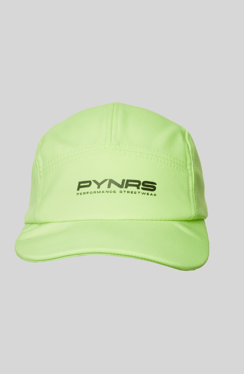 Pynrs Performance Streetwear Pynrs 5 Panel Run Cap In Mustard