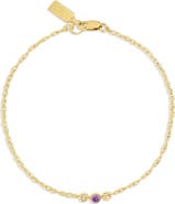 Set & Stones Birthstone Bracelet