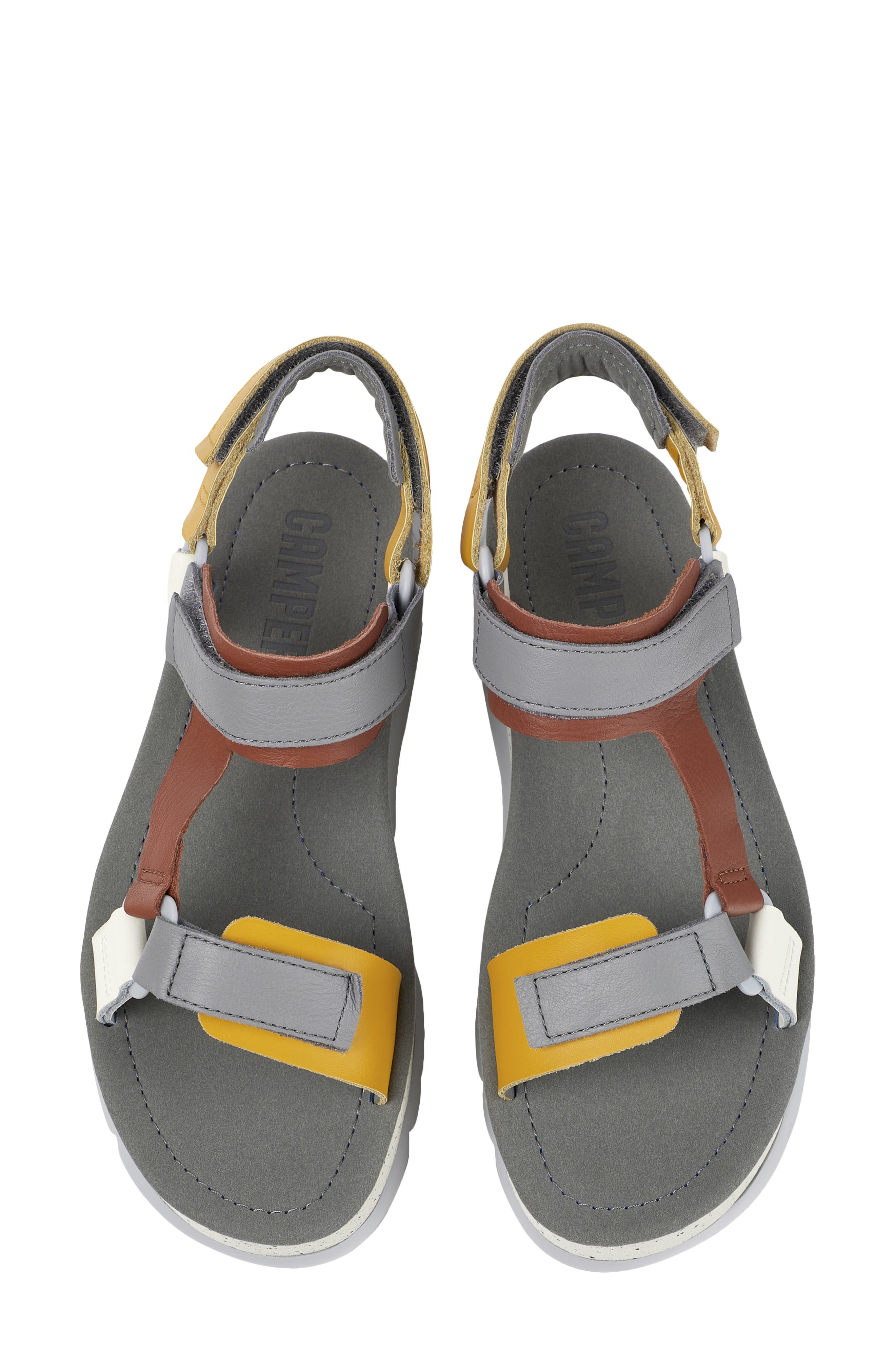 Camper Oruga Platform Sandal, Alternate, color, 